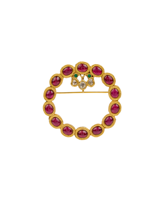 RUBY BROOCH