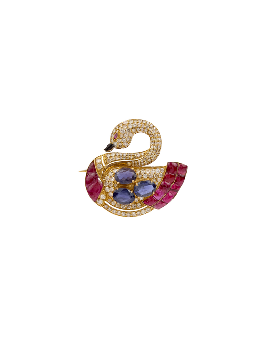 SWAN BROOCH