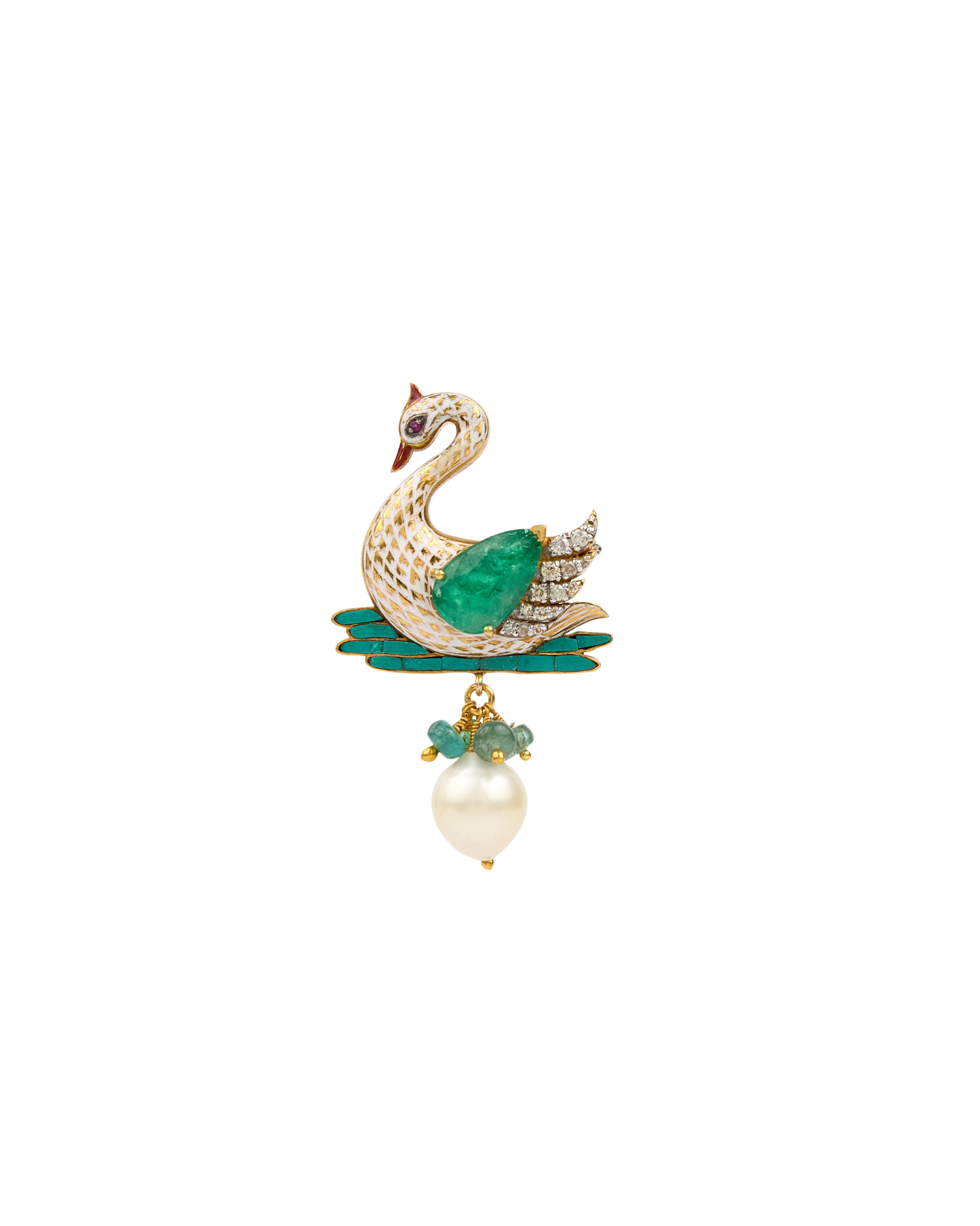 SWAN BROOCH