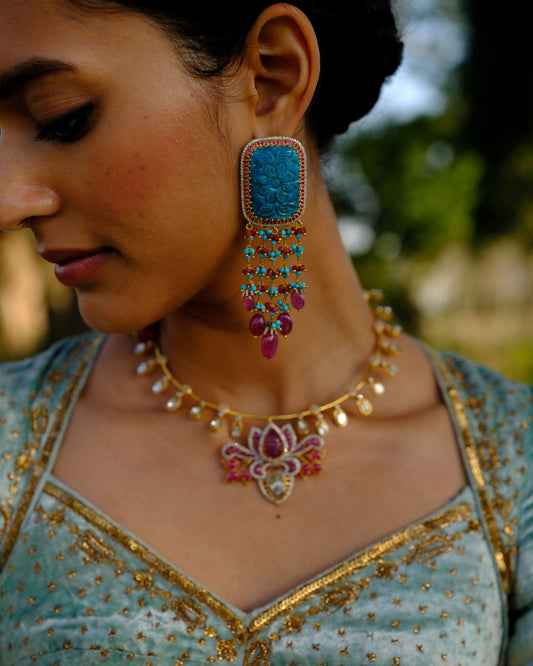 AFREEN | EARRINGS Collection | Vasundhra Raj Luxury Jewellery