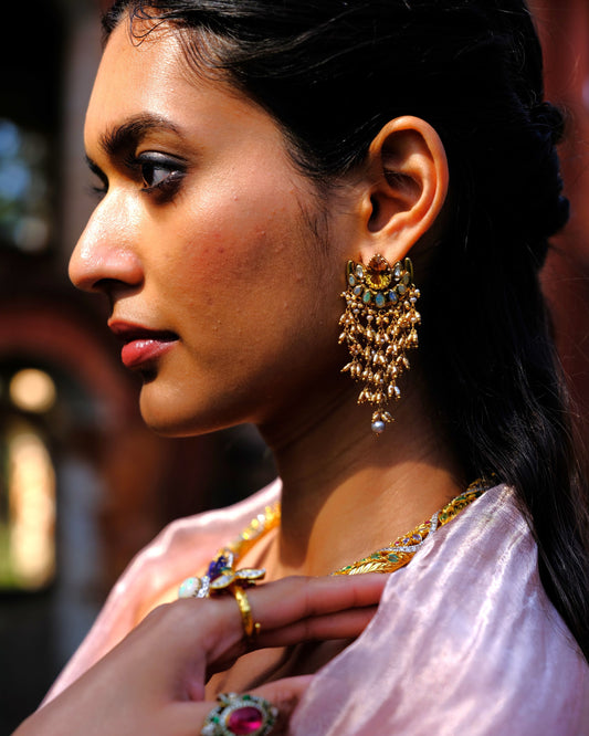 ROOPAL | EARRINGS Collection | Vasundhra Raj Luxury Jewellery
