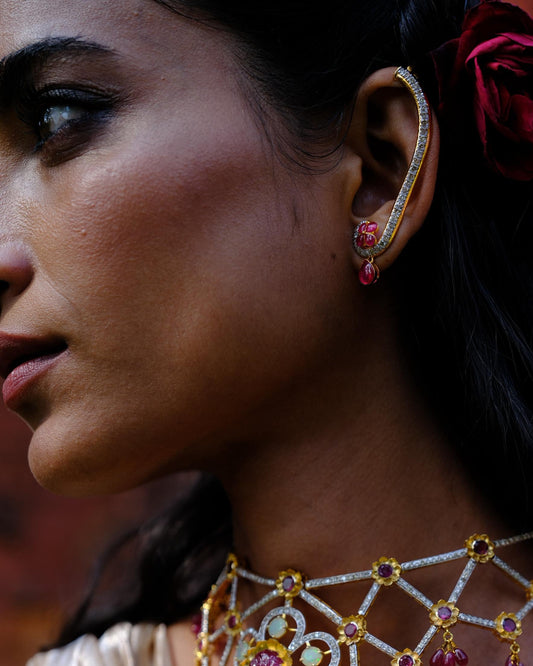 FIZA | EARRINGS Collection | Vasundhra Raj Luxury Jewellery