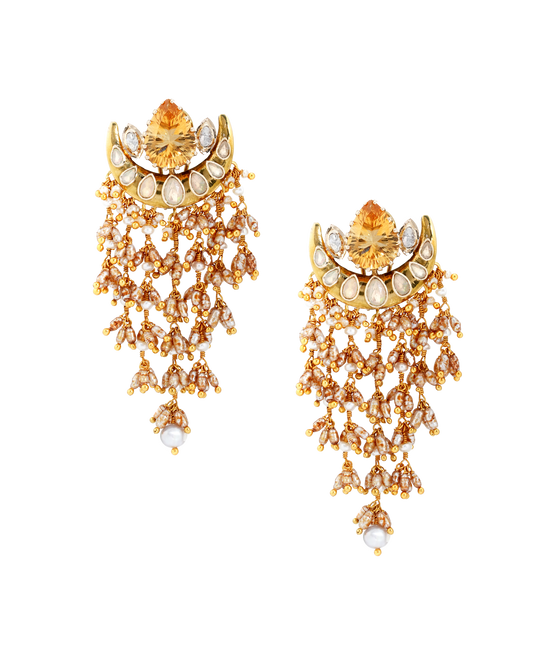ROOPAL | EARRINGS Collection | Vasundhra Raj Luxury Jewellery