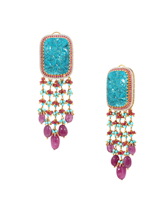 AFREEN | EARRINGS Collection | Vasundhra Raj Luxury Jewellery