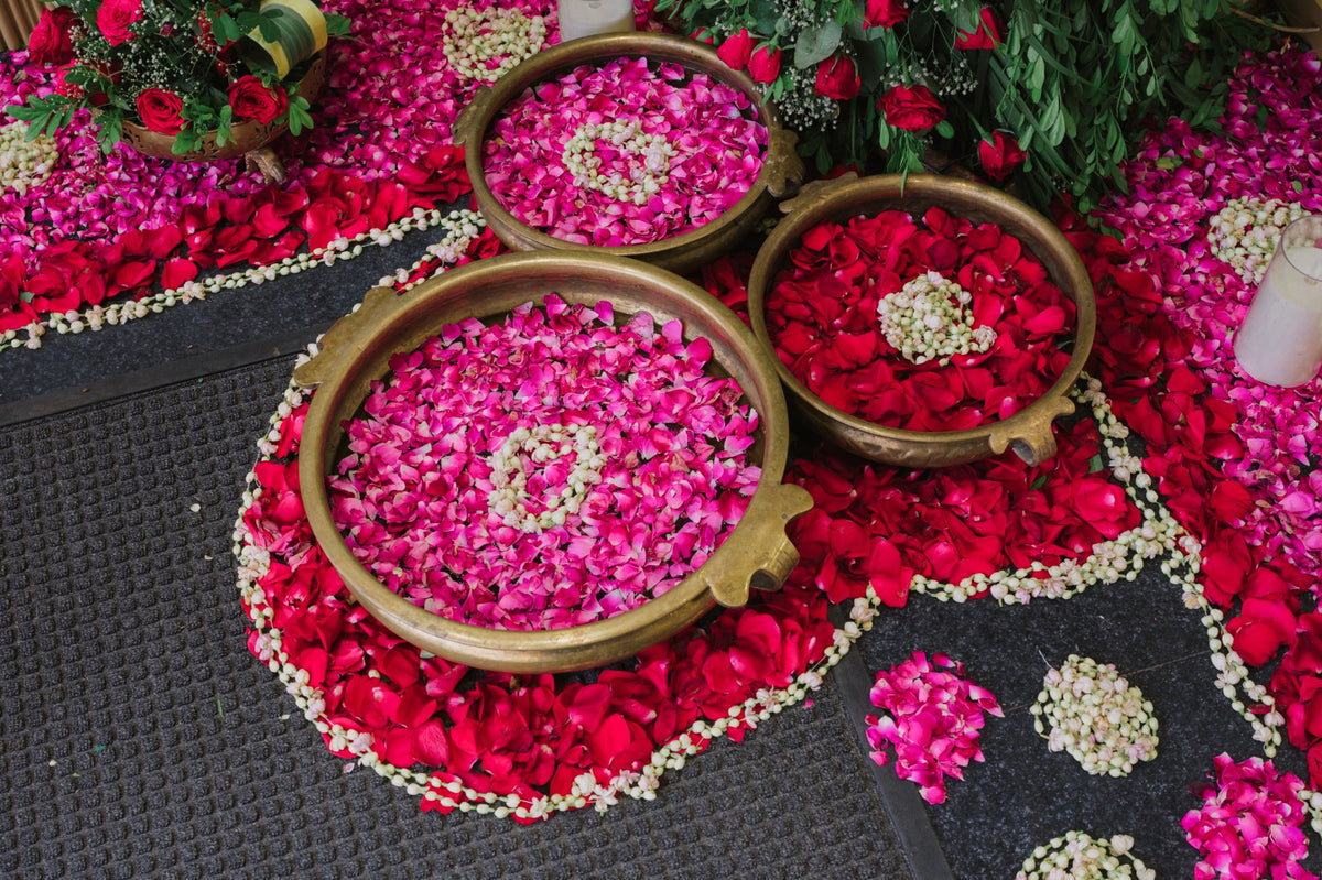 Petals for the welcome